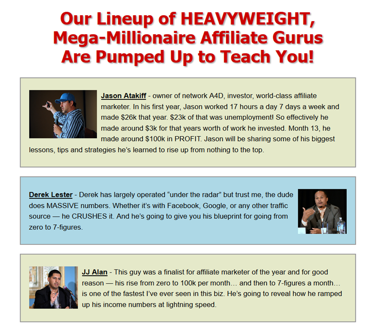 Greg Davis – Affiliate Millionaires 2014