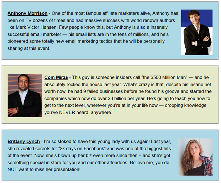 Greg Davis – Affiliate Millionaires 2014